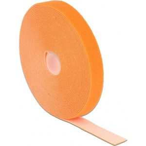 Klittenband - Oranje - 20mm - Nylon en Polyester - 10 Meter