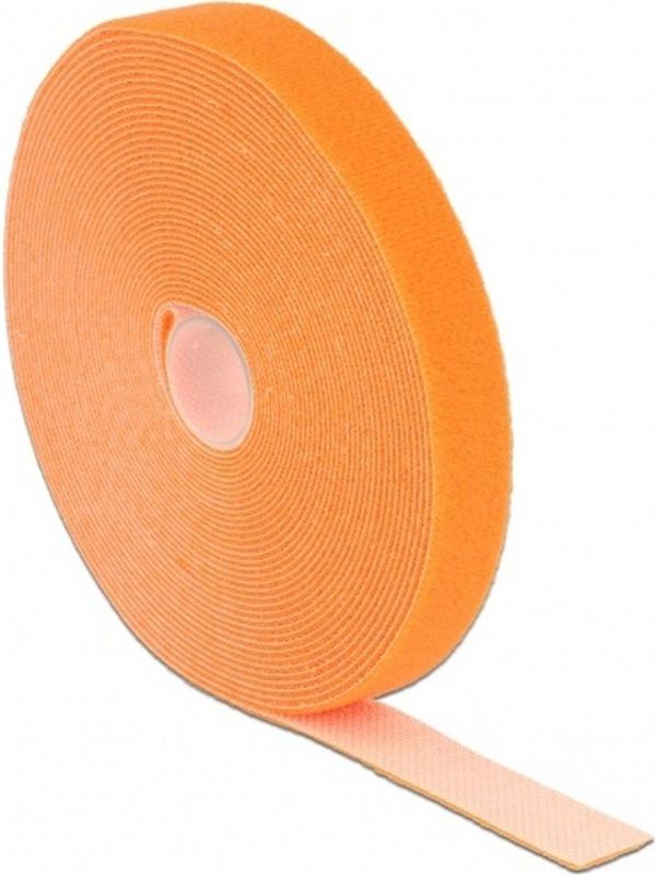 Klittenband - Oranje - 20mm - Nylon en Polyester - 10 Meter