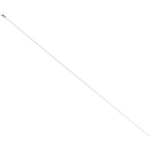 Roestvrijstalen kabelbinder L 500 x W 4,6 mm Wit 10 stuks