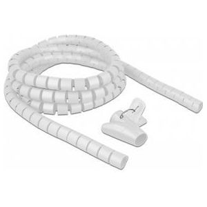 Spiraalslang - Wit - PE - Inclusief Trekgereedschap - 2,5 Meter