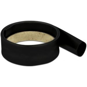 Krimpkous - Zwart - Polyolefine - Lengte 1 m - Diameter 20 mm