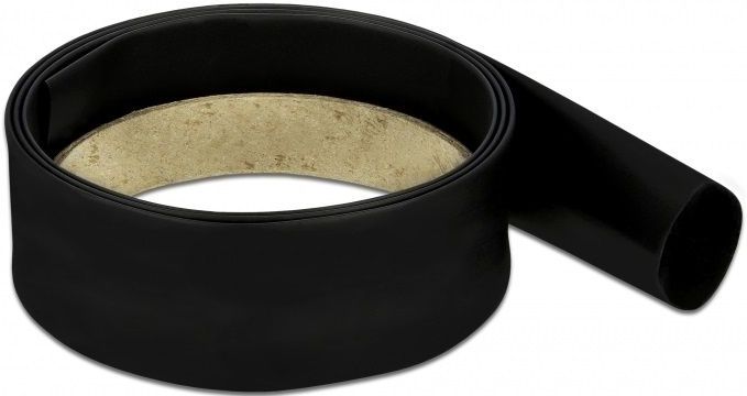 Krimpkous - Zwart - Polyolefine - Lengte 1 m - Diameter 20 mm