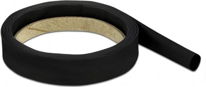 Krimpkous 2m - 12mm naar 6mm - Zwart - 1 stuk