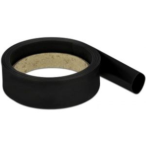 Delock - Krimpkous - Zwart - 2 m x 18 mm - Polyolefine