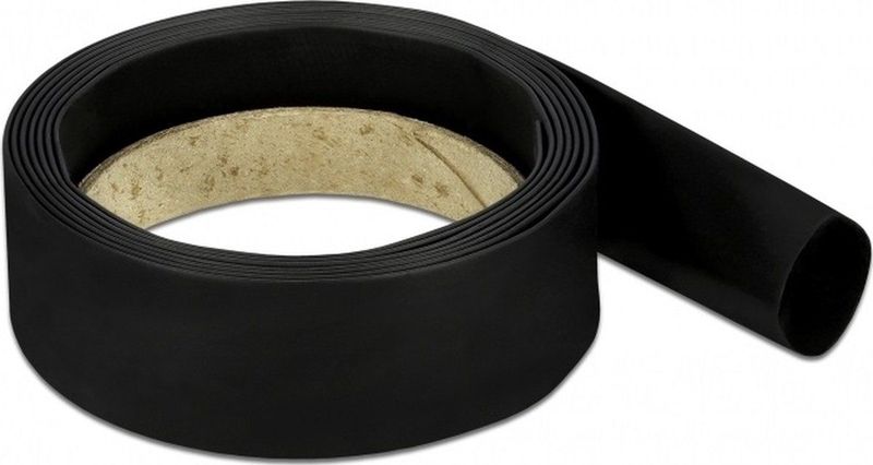 Krimpkous - Zwart - Polyolefin - Lengte 2 m - Diameter 20 mm