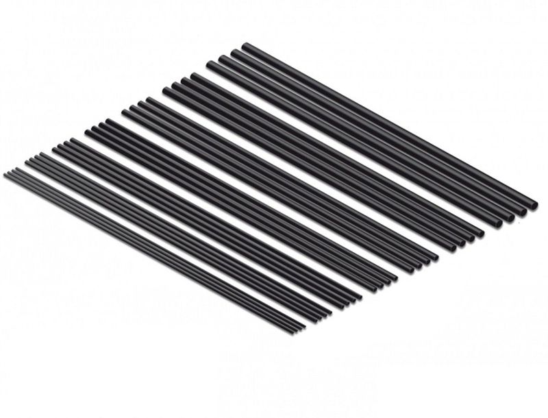 Delock - Warmte Krimpbuisset - Zwart - 28 Stuks - 200 mm