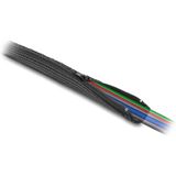 Delock - Gevlochten Slang - Kabelorganisatie - Zwart - Polyester - 5 m