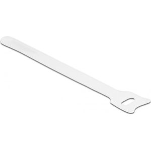 Kabelbinder Haak & lus kabelbinder Wit 10 stuk(s)
