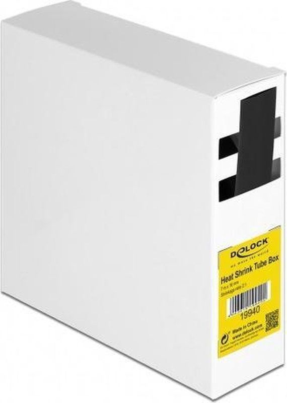 Krimpkous - Zwart - Polyolefine - 7 Meter