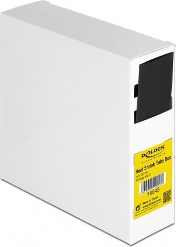 Krimpkous - Zwart - Polyolefine - 4 Meter