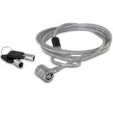 Delock - 20595 - Laptopbeveiligingskabel - Zilver - Staalkabel - 1,8 m