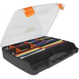 Krimpkous assortiment in handige bewaarkoffer - 590 stuks / diverse kleuren