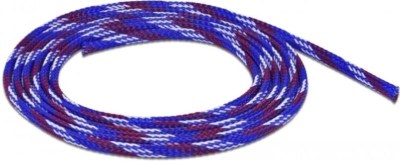 Kabelslang - Gevlochten - Zwart - 2 Meter - Hittebestendig