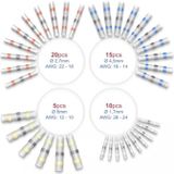 Delock - Solderdraadverbindingen - Waterdicht - Set met 4 Kleuren en Diameters