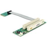 Delock - Riser Kaart - Accessoires voor Moederborden - Flexibele Kabel - 2 x PCI 32 Bit