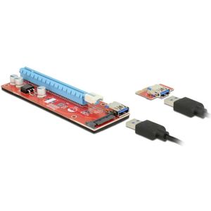DeLOCK 41423 Intern PCI, SATA, USB 3.0 interfacekaart/-adapter