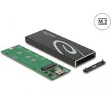 Delock External Enclosure for M.2 SATA SSD with USB Type-C™ female