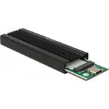 DeLOCK Externe Behuizing Voor M.2 NVMe PCIe SSD - USB 3.1 - Zwart