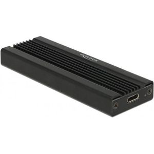 DeLOCK Externes Gehäuse für M.2 NVMe PCIe SSD mit SuperSpeed USB 10 Gbps (USB 3.1 Gen 2) USB Type-C™ Buchse