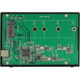 DeLOCK - Externe Behuizing - Zwart - Voor M.2 NVMe PCIe SSD - USB3.1
