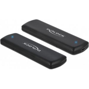 DeLOCK - 42633 - External USB Type-C Combo Behuizing - M.2 NVMe/SATA - Metaal