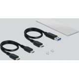 Delock - Externe Behuizing - M.2 NVMe PCIe SSD - USB 3.2 Gen 2 - Type-C