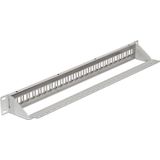 Premium - 19'' Patch Panel - 1U - Grijs - Voor 24 Keystone Modules