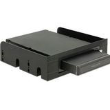Delock 47213 3,5 / 5,25 mobiel rack voor 2,5 SATA harde schijven en SSD's