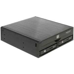 Premium - Mobile Rack - Zwart - Geschikt voor 2x 2,5 Inch HDD/SSD