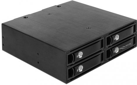 Delock - Verwijderbaar Frame - 4 x 2,5 Inch SATA/SAS HDD/SSD - 12 Gb/s
