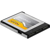 Delock - 54066 - Geheugenkaart - Zwart - Grijs - 256 GB