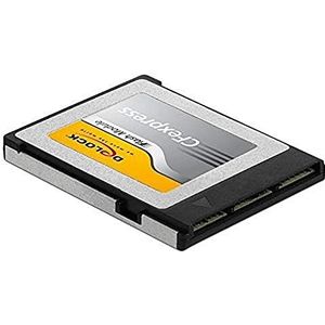 Delock - 54066 - Geheugenkaart - Zwart - Grijs - 256 GB