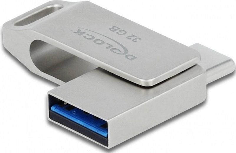 DeLOCK - USB-stick - Zilver - 32 GB - USB 3.2 Gen 1 / USB-C