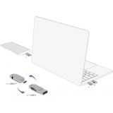 Delock - USB-stick - Grijs - 64 GB - USB-A en USB-C