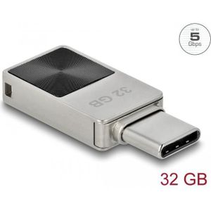 Delock - USB-stick - USB Type-C - 64GB - Metaal
