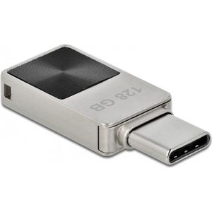 Delock - Mini USB 3.2 Gen 1 - Geheugenstick - Zilver - 128 GB