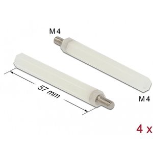 Delock - Afstandhouders - Natuur - Kunststof - 4 Stuks