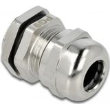 Kabelwartel - PG9 - Zilver - Metaal - 1 stuk