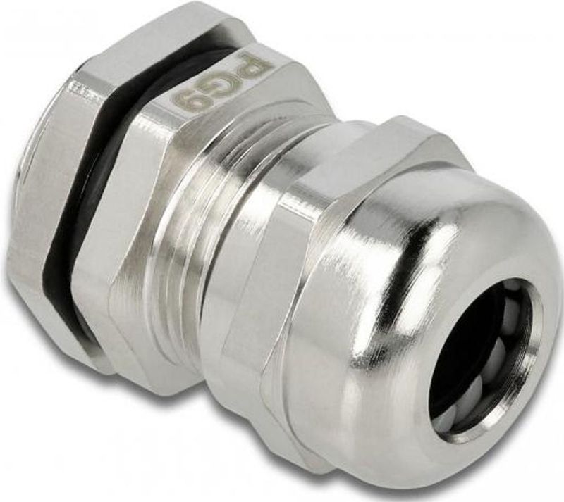 Kabelwartel - PG9 - Zilver - Metaal - 1 stuk