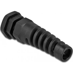 Delock - Kabelwartel met Trekontlasting - Zwart - PG9