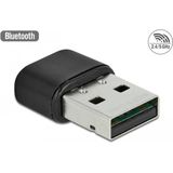 DeLOCK - WLAN / Wi-Fi & Bluetooth Dongle - Dual Band AC600 - Zwart - USB-A
