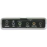 DeLOCK - USB2.0 - Externe Geluidskaart - Grijs - Voor 2.1 Stereo en 5.1/7.1 Surround