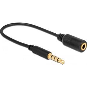 OKS Pin changing adapter voor headsets - 0,15 meter