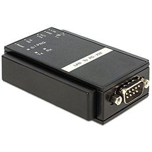 Delock - TCP/IP Ethernet naar RS-232 Converter - Serieel - DIN-rail Montage