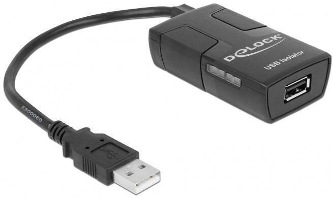 Delock - USB-converter - Isolator - Kunststof - 5 kV Galvanische Isolatie