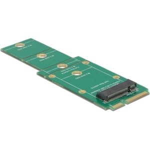 mSATA - M.2 - Converter - Geen - Geschikt voor 2230, 2242, 2260 en 2280 M.2 SSD's
