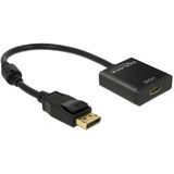 Delock Displayport 1.2 m. > HDMI w. 20cm