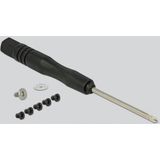 DeLOCK 2,5'' behuizing voor M.2 SSD (max. 80mm) - SATA600 / zwart