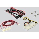 Delock - Voorpaneel - 3.5 Inch - Zwart - 2 x USB 2.0