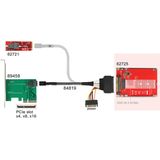 Delock - Converter U.2 Mini SAS HD SFF-8639 > M.2 Key M PCIe - Accessoires voor Harde Schijven